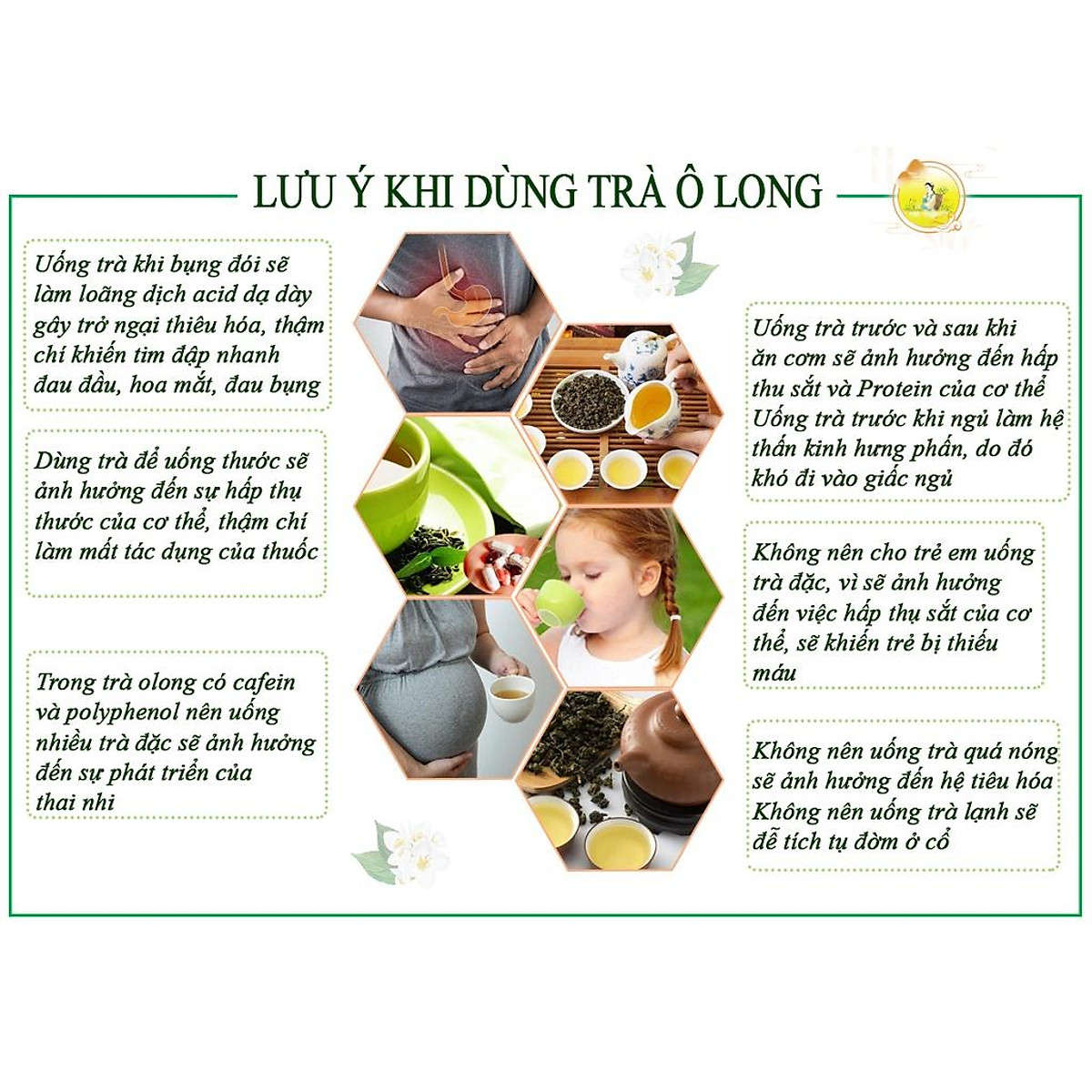 Trà ô long (o long, oolong, olong) Cát Lộc nguyên chất, vị đậm đà ...