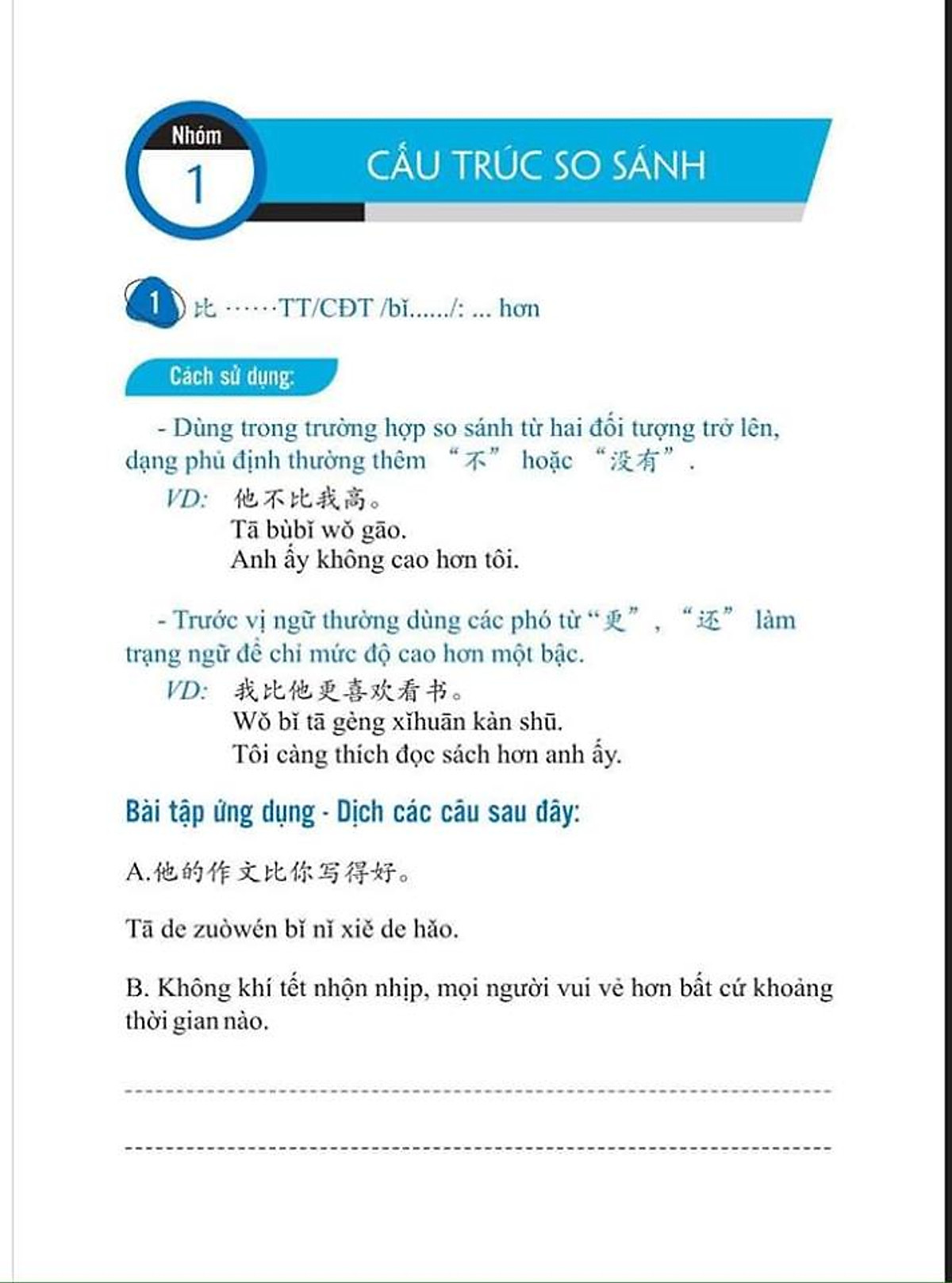 Combo 4 sách: Giáo trình phân tích chuyên sâu Ngữ Pháp theo Giáo trình Hán ngữ 6 cuốn + Bài tập tập 1 (Hán 1-2-3-4) + Bài tập tập 2 (Hán 5-6) và Tuyển tập cấu trúc cố định tiếng Trung ứng dụng + DVD tài liệu