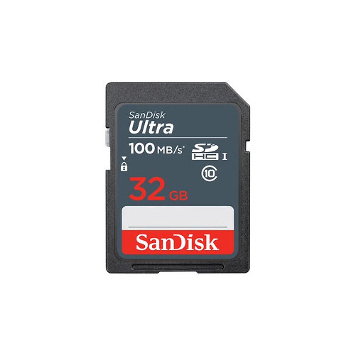 Thẻ nhớ SanDisk Ultra SDHC, SDUNR 32GB, C10, UHS-I, 100MB/s_SDSDUNR-032G-GN3IN - Hàng Chính Hãng