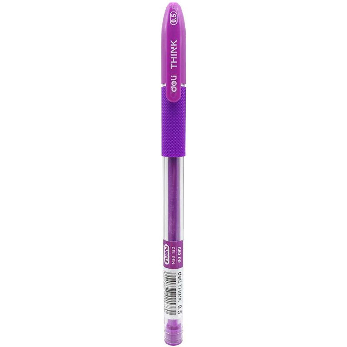 Bút Gel 0.5 mm - Deli G50-PR - Mực Tím