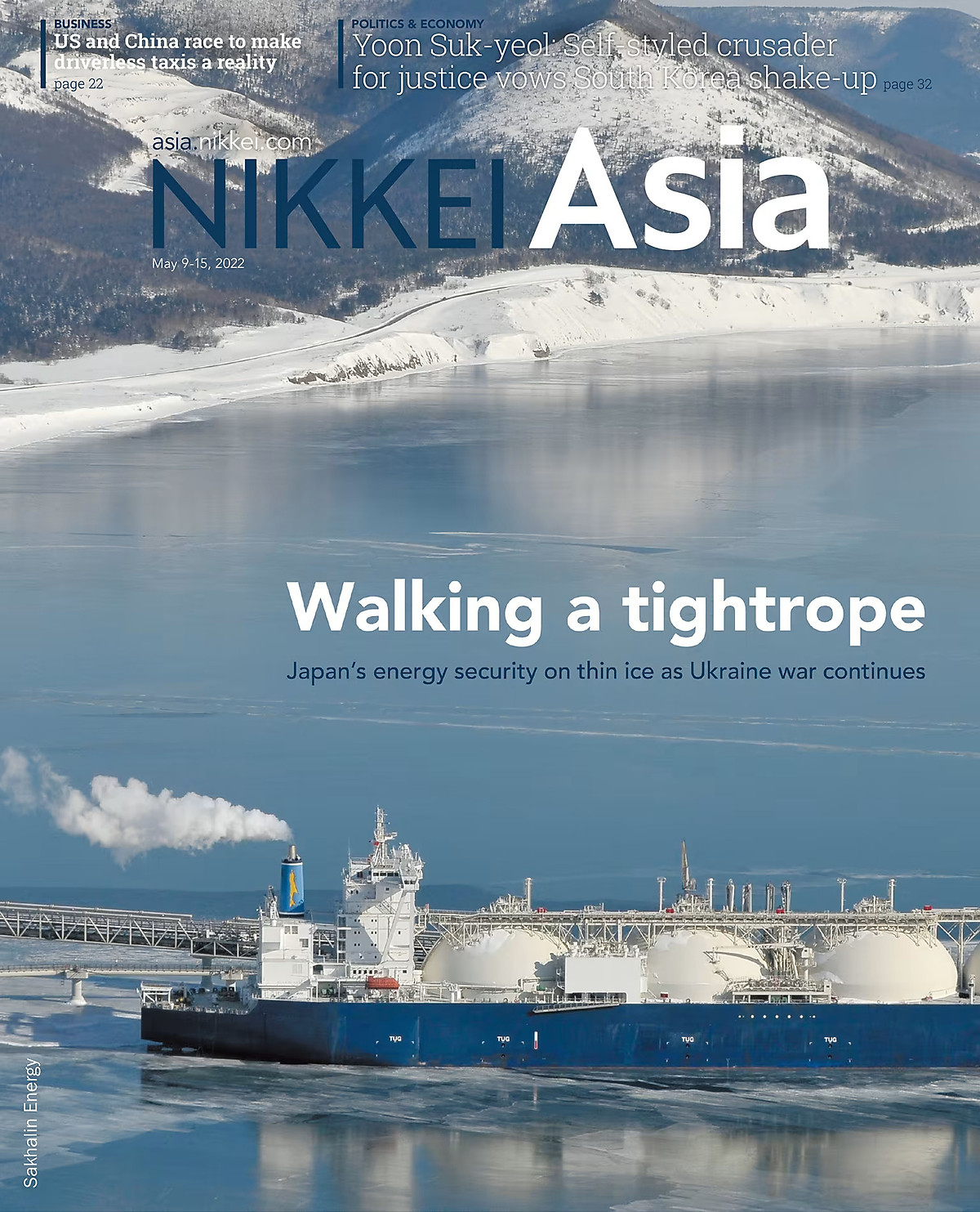 Nikkei Asian Review: Nikkei Asia - 2022: WALKING A TIGHTROPE- 19.22 tạp chí kinh tế nước ngoài, nhập khẩu từ Singapore