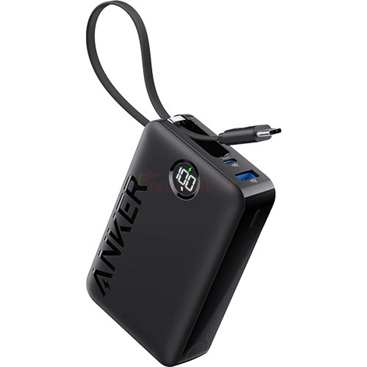 Sạc dự phòng Anker Cable Power Bank 1USB 1Type-C 22.5W 20000 mAh A1647 - Hàng chính hãng