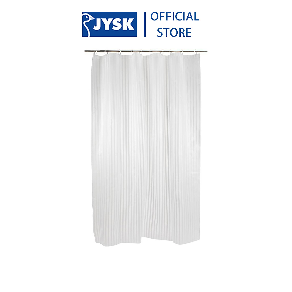 Rèm phòng tắm | JYSK Gusum | PE/EVA | trắng | D200xR150cm - Rèm ...