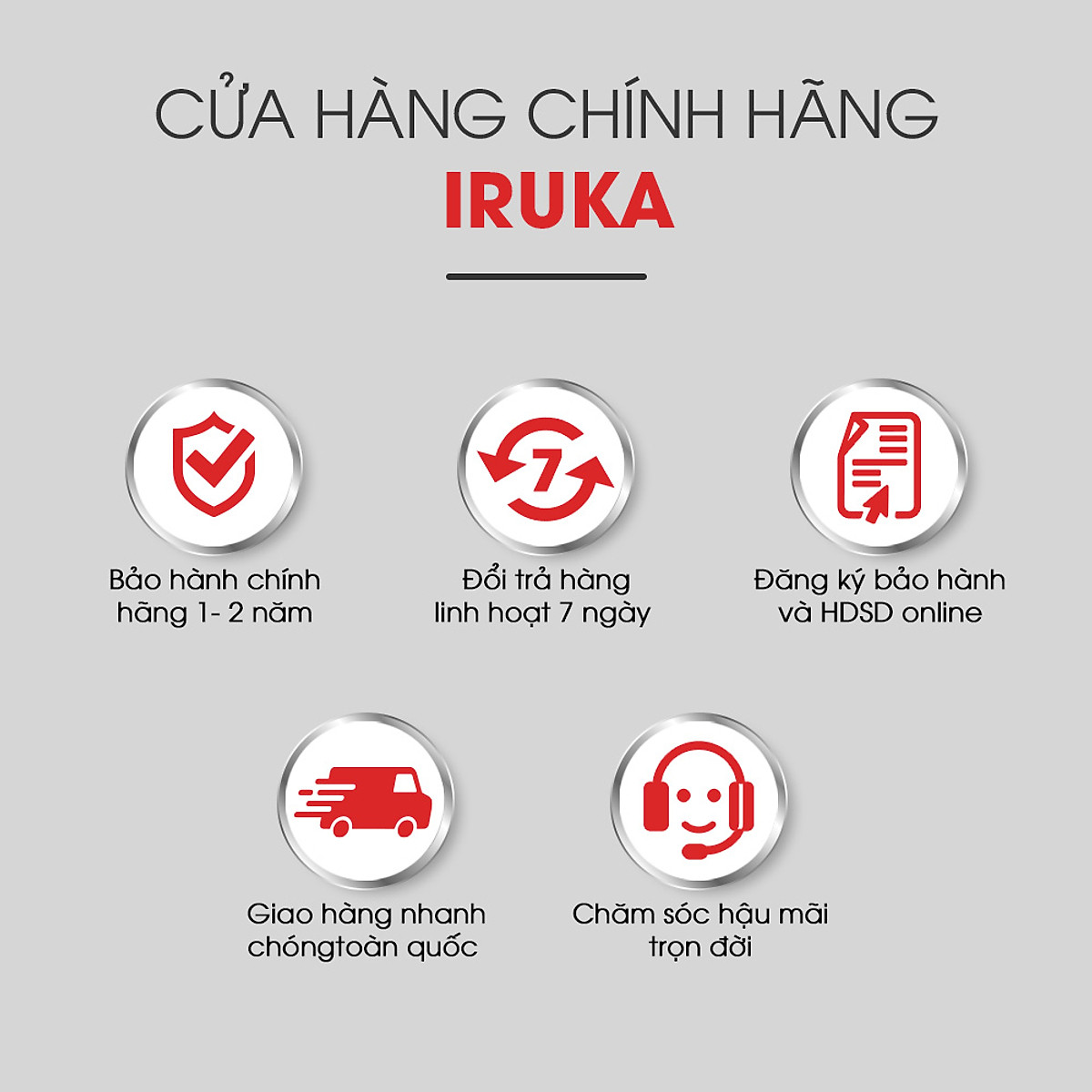 Quạt làm mát và lọc không khí Iruka I-99 - Hàng chính hãng