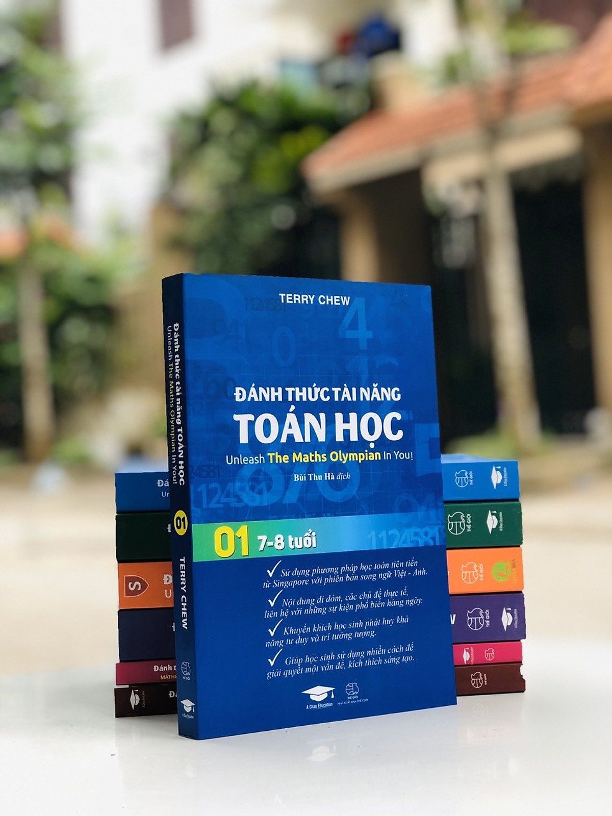 Sách - Đánh thức tài năng toán học 1 - Toán lớp 1, lớp 2 ( 7 - 8 tuổi ) - Á Châu Books