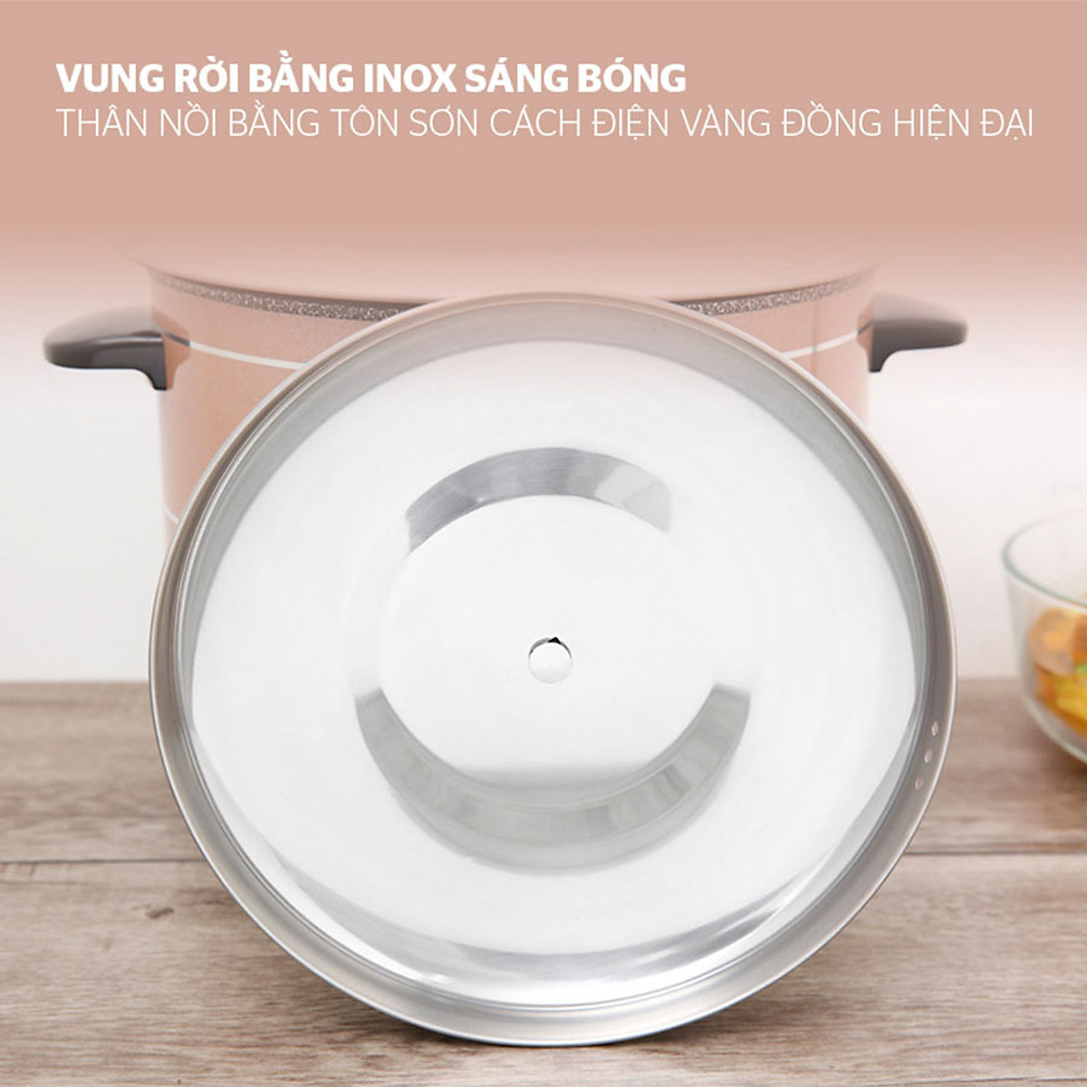 Nồi Cơm Điện Nắp Rời Sunhouse SHD8105 (1.2L) - Hàng chính hãng