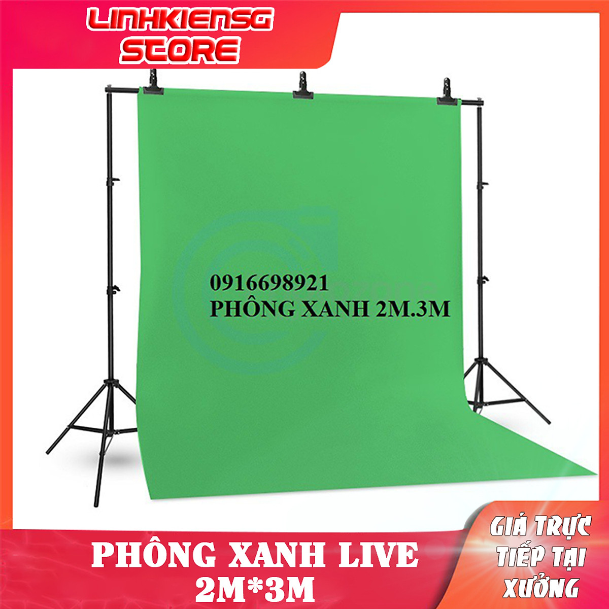 Phông nền studio size lớn sẽ mang đến cho bạn không gian chụp ảnh rộng rãi và thoải mái hơn bao giờ hết! Với phông nền kích thước lớn cùng với chất liệu cao cấp, thấm dầu, chống thấm nước, không nhăn và không phản quang, bạn sẽ có thể tận hưởng trọn vẹn niềm đam mê nhiếp ảnh của mình mà không lo bị hạn chế khoảng không gian.