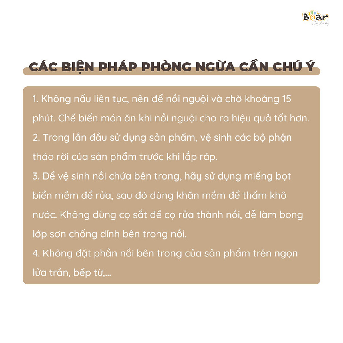 Nồi Cơm Điện Tử Bear 3L Lòng Nồi 5 Lớp Đa Năng Nấu Cơm Nấu Cháo Hầm Hấp Hâm Nóng Hẹn Giờ Lên Đến 12 Tiếng SB-NC30A - HÀNG CHÍNH HÃNG