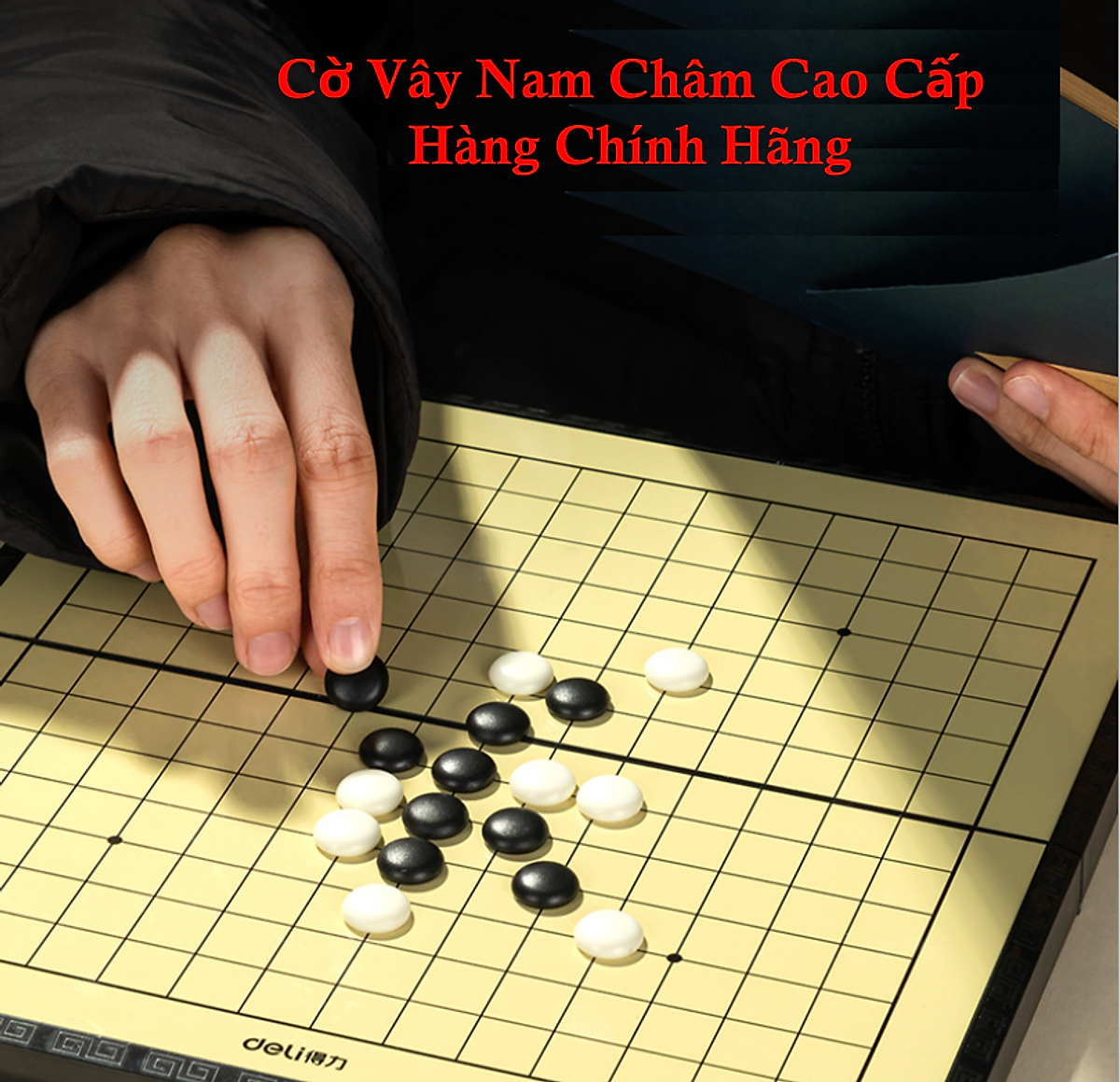 Cờ Vây Nam Châm Cao Cấp, Cờ Caro Tiện Dụng Chính Hãng - Loại xịn chọn size - D Danido