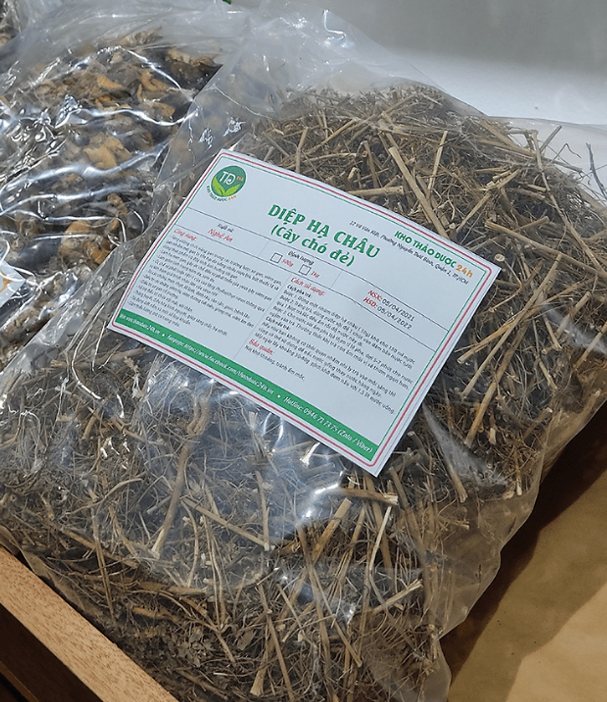 Cây chó đẻ - Diệp hạ châu - Khô 500gr - Cây cảnh