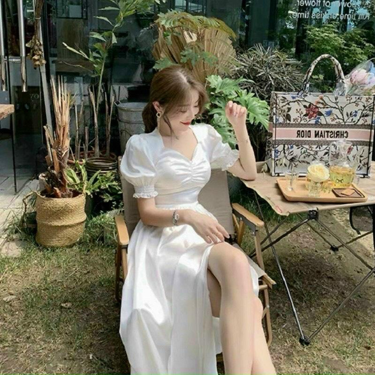 VÁY XẺ TÀ TAY PHỒNG HOTTT