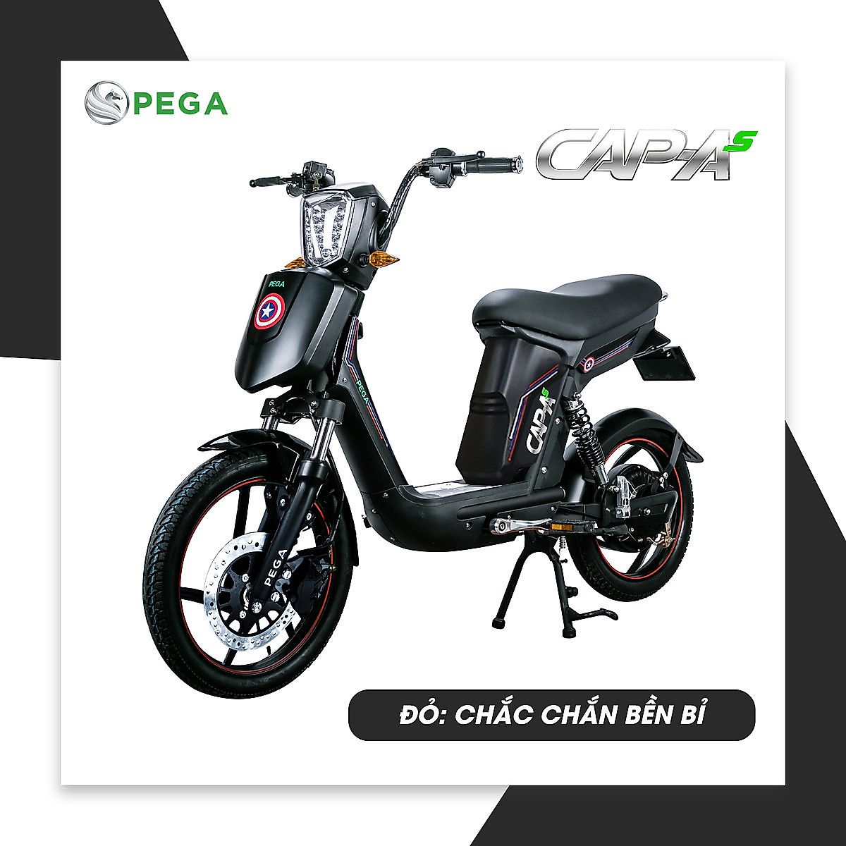 Xe đạp điện Pega CAP As  Phố Xe Điện