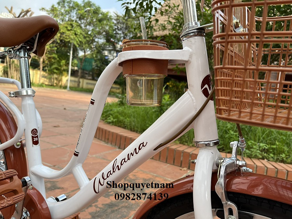 Xe đạp trẻ em Wahama Phoenix size 20 inch cho bé gái phù hợp với bé từ 7 đến 10 tuổi