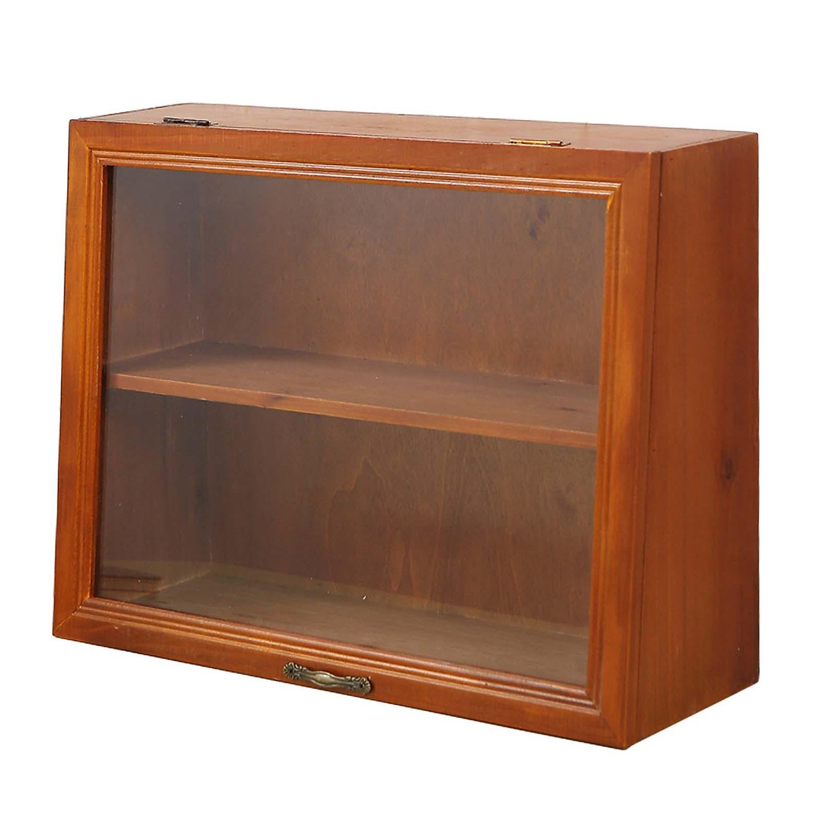 Wood Display Desktop Display Box Model Car Display Case Glass