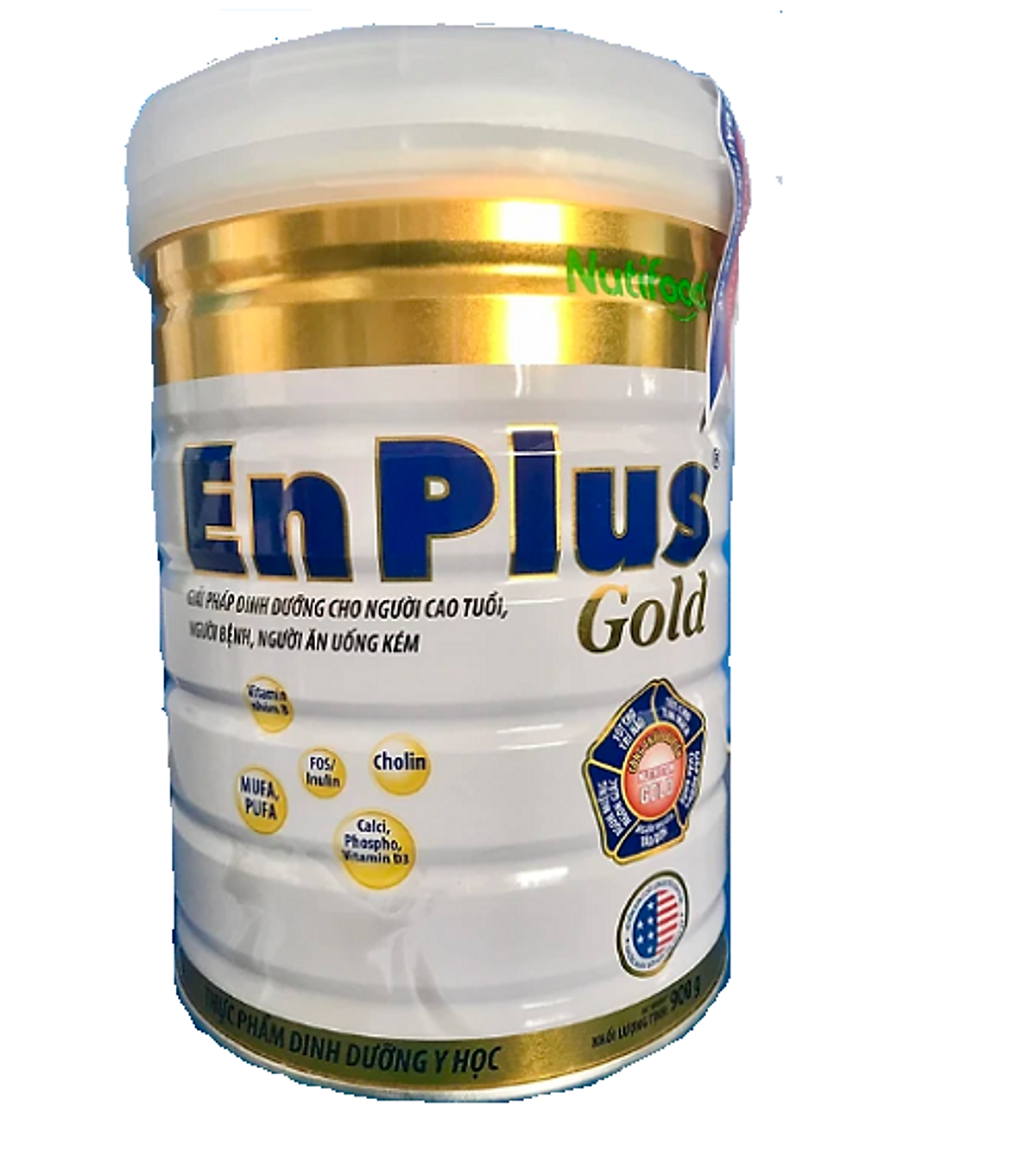 Sữa bổ sung dinh dưỡng hàng ngày cho người trưởng thành Nuti Enplus Gold 900 Gr