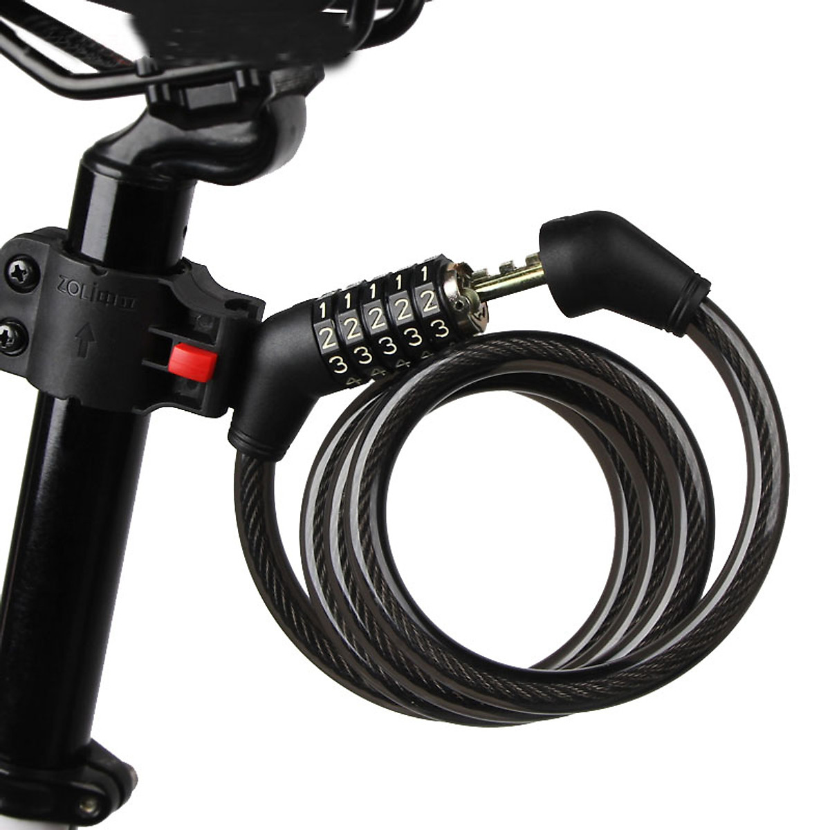 Khóa chão mật mã bảo đảm xe đạp điện 120 #27 Khóa chão mật mã bảo đảm xe đạp điện 120
