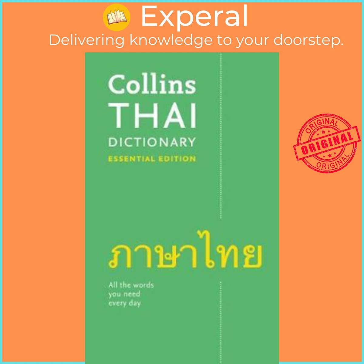 Sách - Collins Thai Essential Dictionary by Collins Dictionaries (UK edition, paperback)