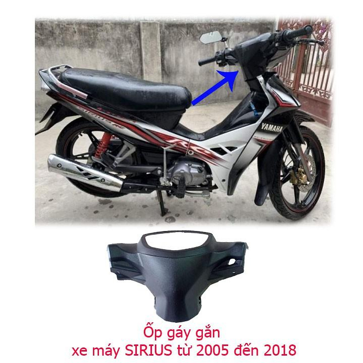 Bộ Ốp Bô Yamaha Sirius V Sirius đời đầu 2005 Chính Hãng  Lazadavn