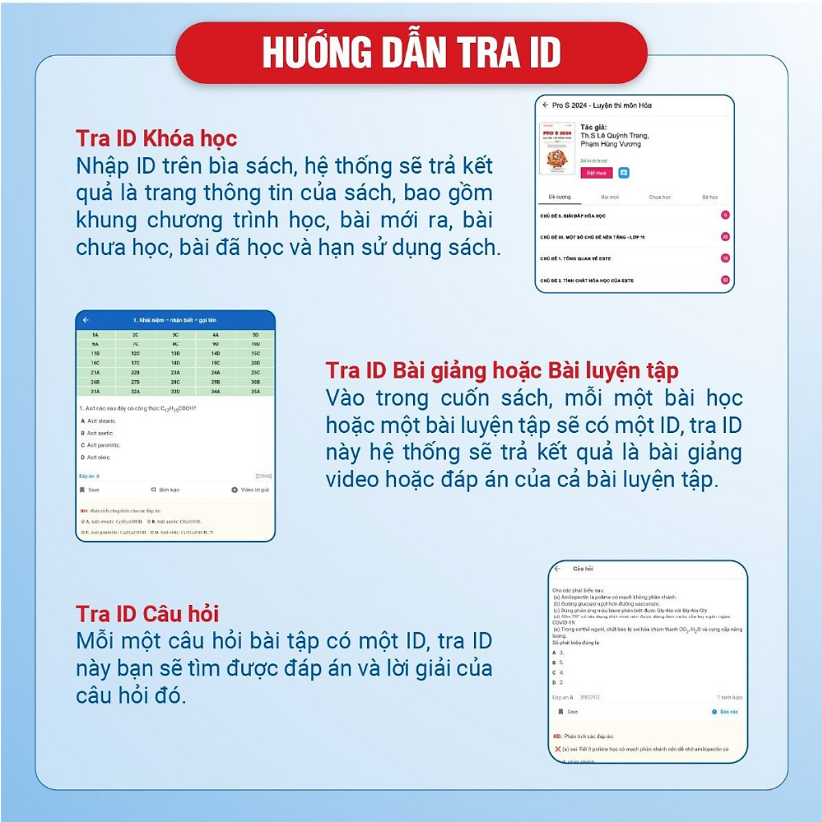 Bộ đề trắc nghiệm khối A1: 3 Sách luyện đề minh hoạ ôn thi tpht môn toán lý anh moonbookA