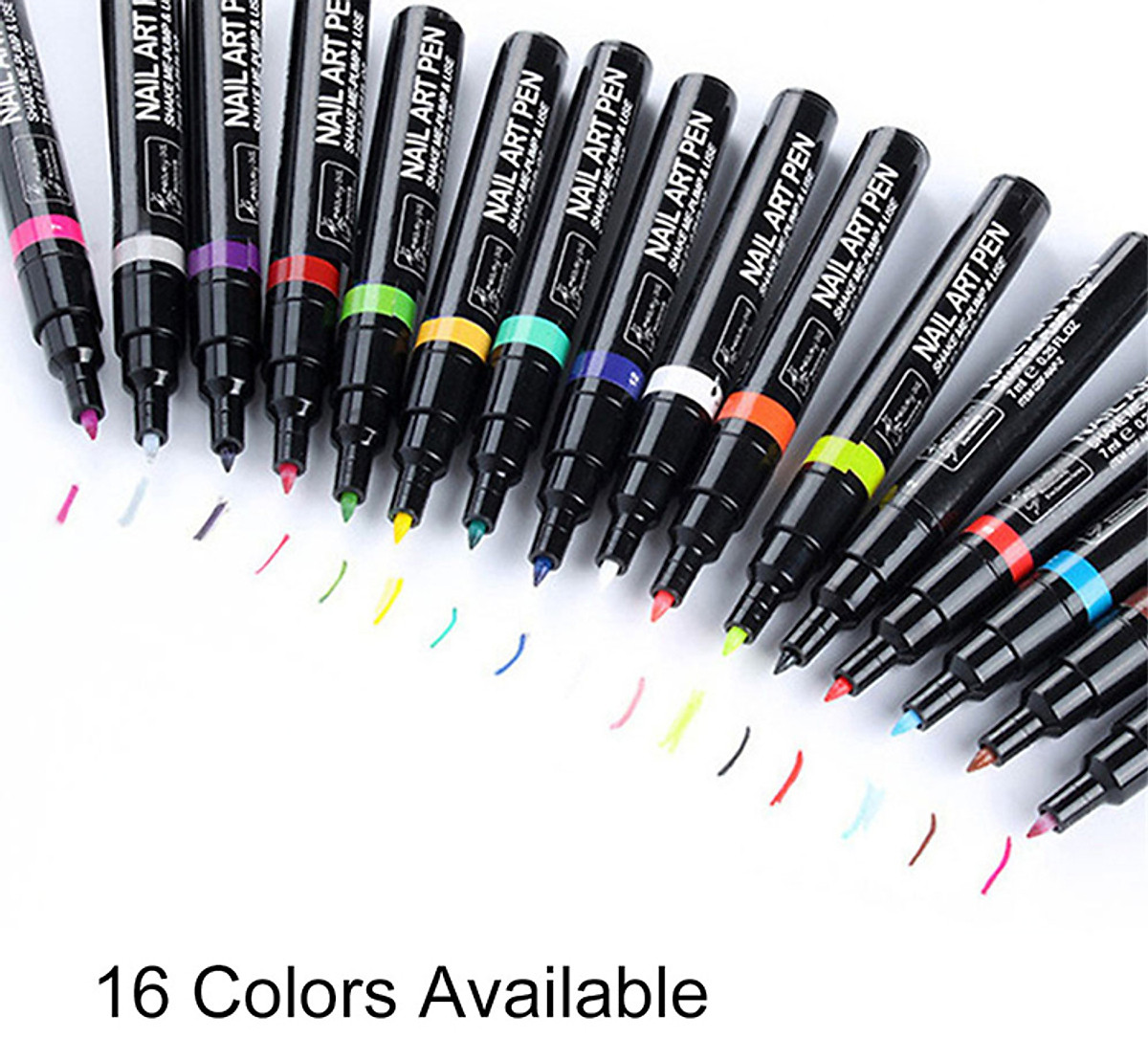Mua 16Pcs Nail Art Pen Set 3D Nail Polish Pen Nail Art DIY Polish Pen Mua 16Pcs Nail Art Pen Set 3D Nail Polish Pen Nail Art DIY Polish Pen