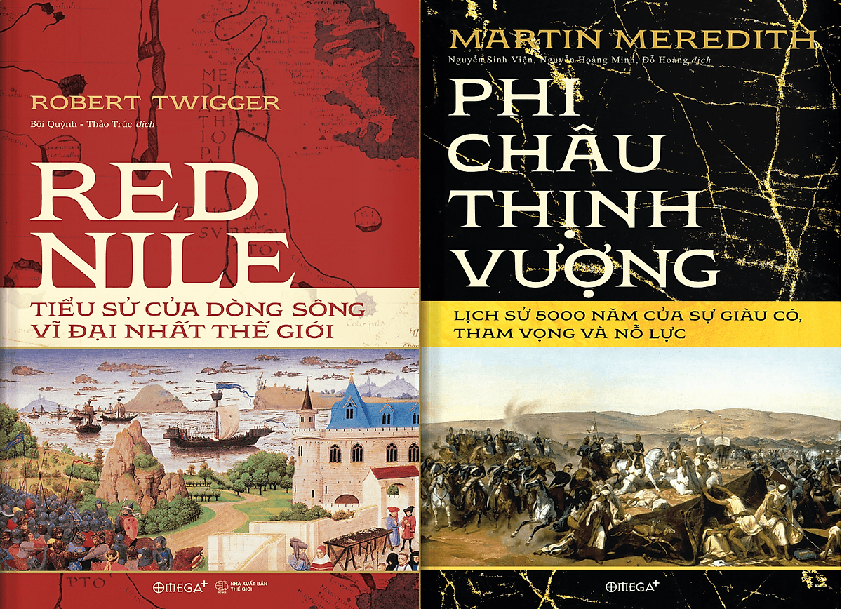 Bộ Sách Lịch Sử Châu Phi - Những Điều Bí Ẩn Về Một Lục Địa Hùng Vĩ Và Huyền Bí ( Châu Phi Thịnh Vượng + RED NILE : Tiểu Sử Của Dòng Sông Vĩ Đại Nhất Thế Giới )