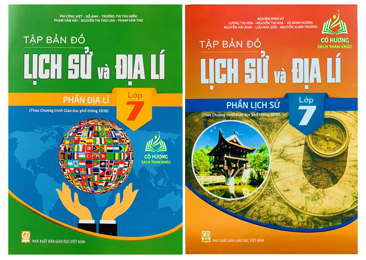 Sách - Tập bản đồ Lịch sử và Địa lí - Phần Địa lí lớp 7
