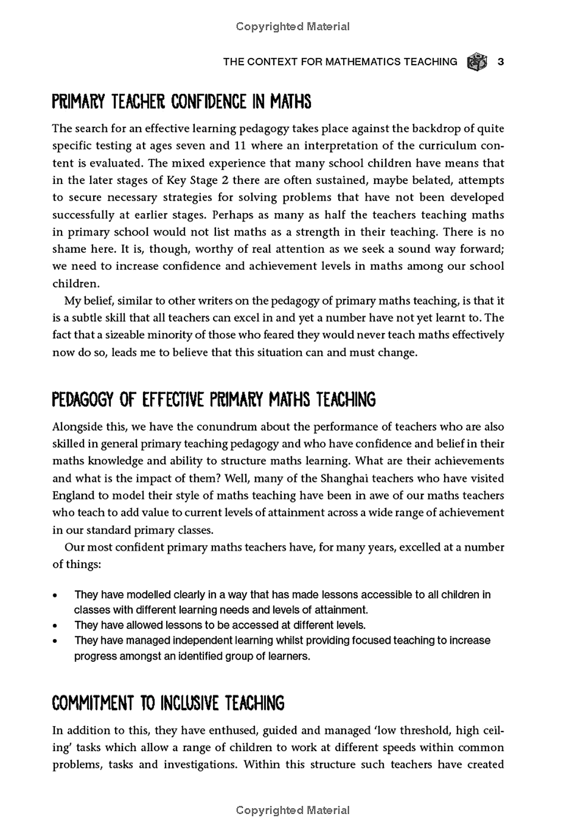 Mastery Mathematics For Primary Teachers