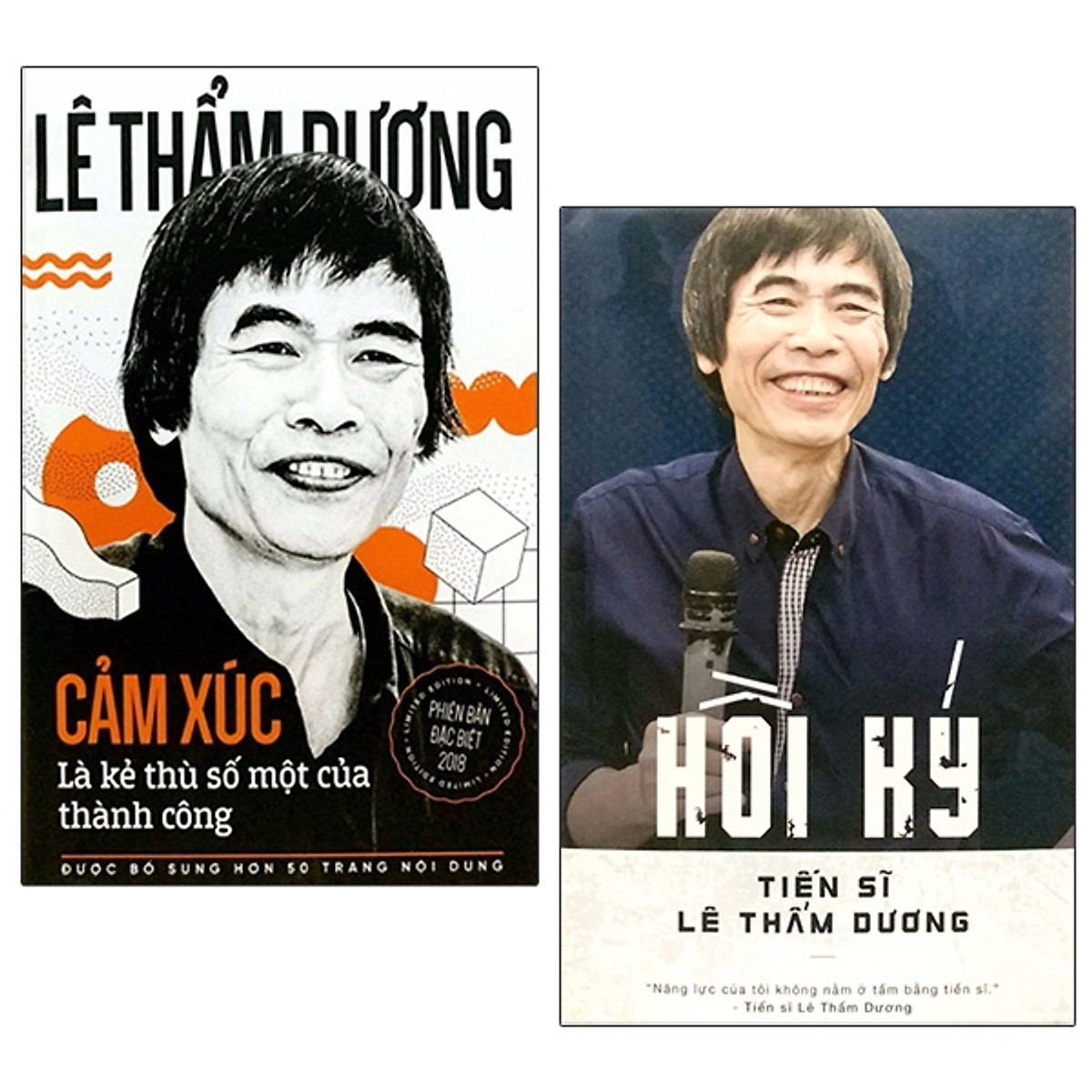 Bộ Sách Cảm Xúc Là Kẻ Thù Số Một Của Thành Công + Hồi Ký Lê Thẩm Dương (Bộ 2 Cuốn) | Tiki