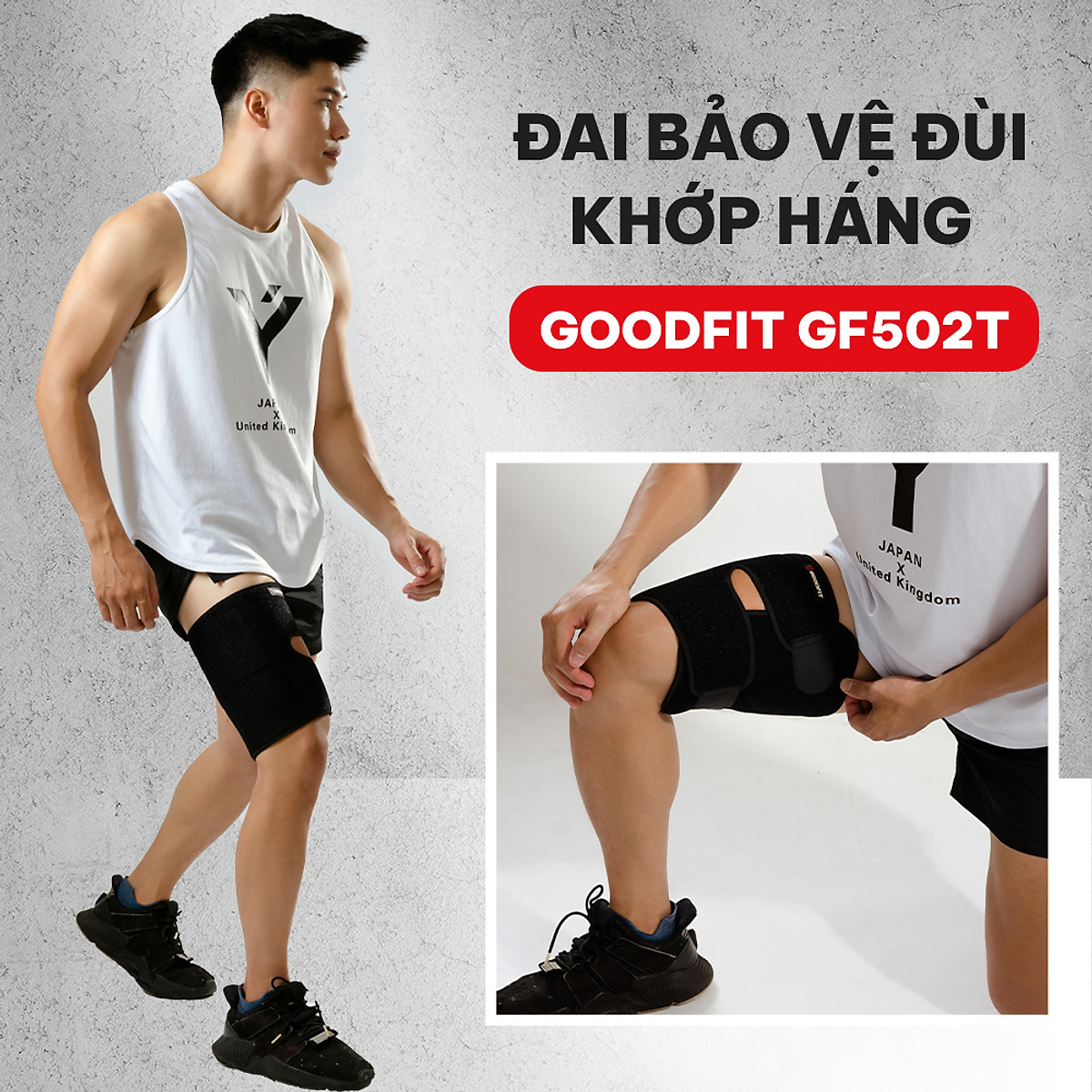 Đai cuốn bảo vệ đùi, khớp háng GoodFit GF502T