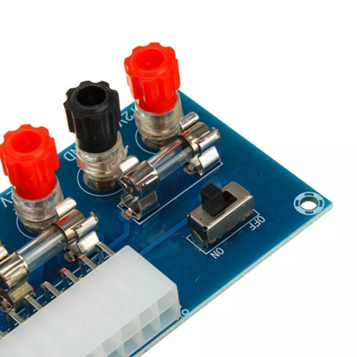 24Pin ATX Benchtop Power Board Computer Power Supply Breakout Adapter X3