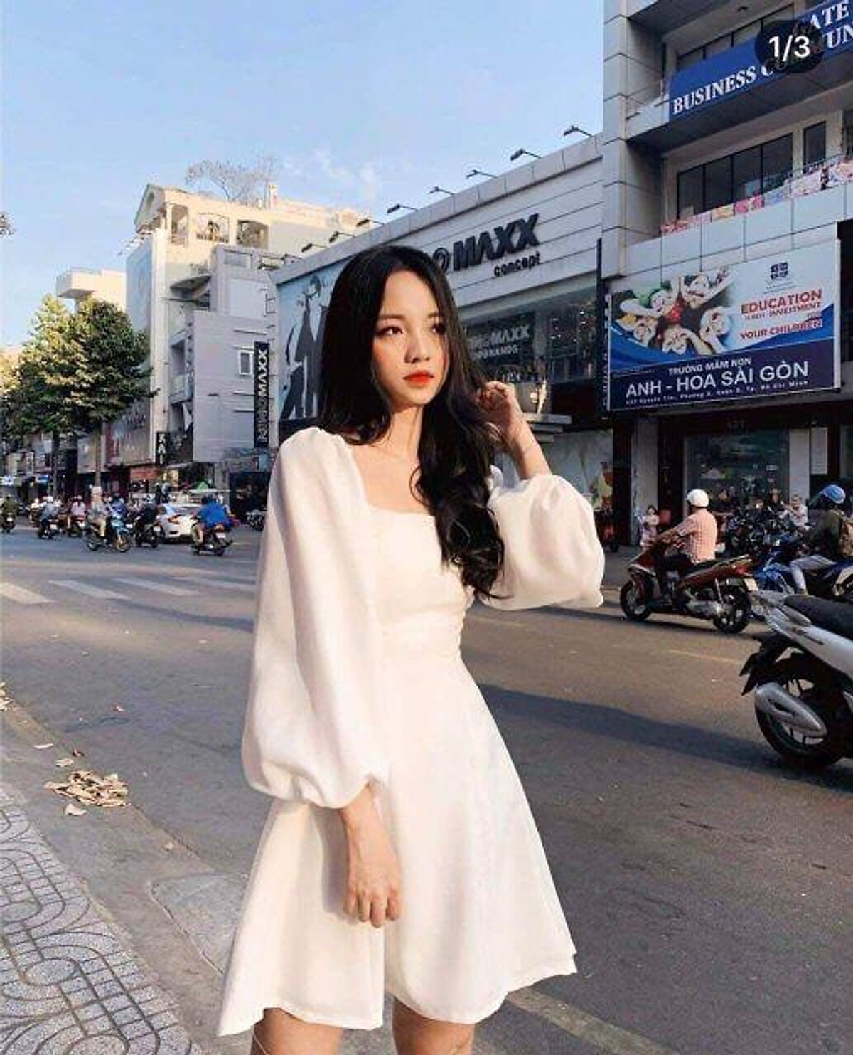 Giảm giá Váy đầm Công chúa Lolita lấp lánh thắt nơ dáng xòe kèm vòng cổ BeeCost #43 Giảm giá Váy đầm Công chúa Lolita lấp lánh thắt nơ dáng xòe kèm vòng cổ BeeCost