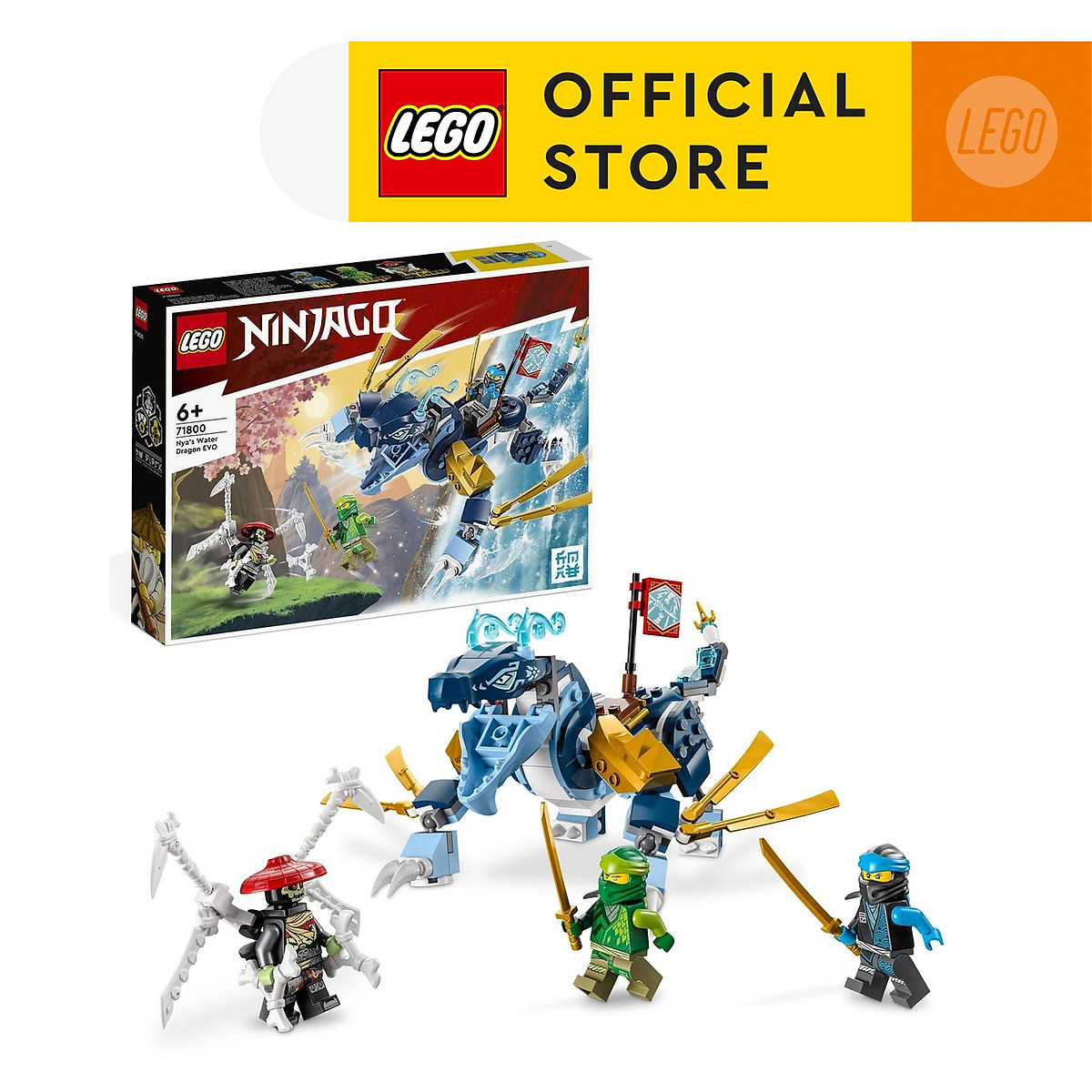 Lego Ninjago 71800 Rồng Biển Tiến Hóa Của Nya (173 Chi Tiết)