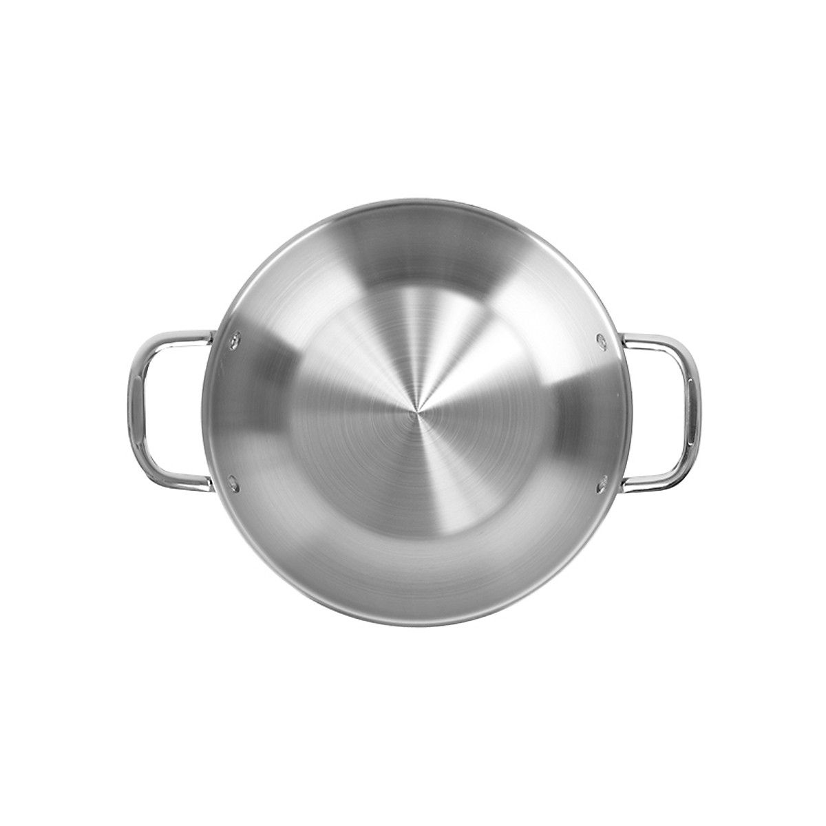 Chảo xào inox cao cấp 3 lớp đáy liền Elmich Trimax EL-379