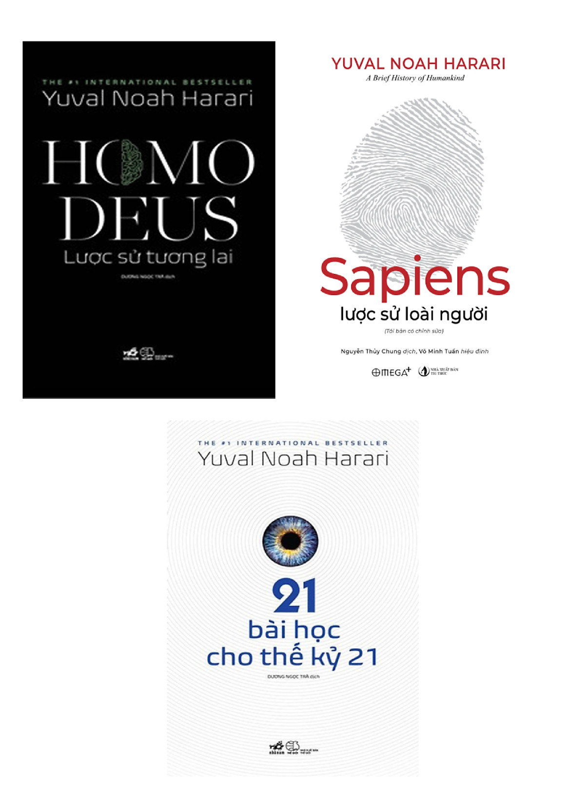 Combo Sapiens: Lược Sử Loài Người và Homo Deus: Lược Sử Tương Lai + 21 Bài Học Cho Thế Kỷ 21 (Bộ 3 Cuốn)