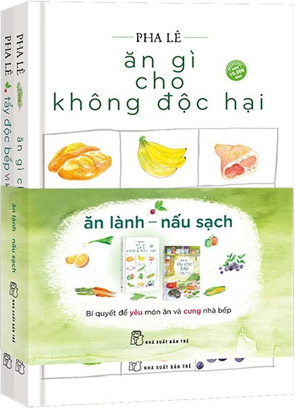 Bộ Sách Ăn Lành – Nấu Sạch (Bộ 2 Cuốn)