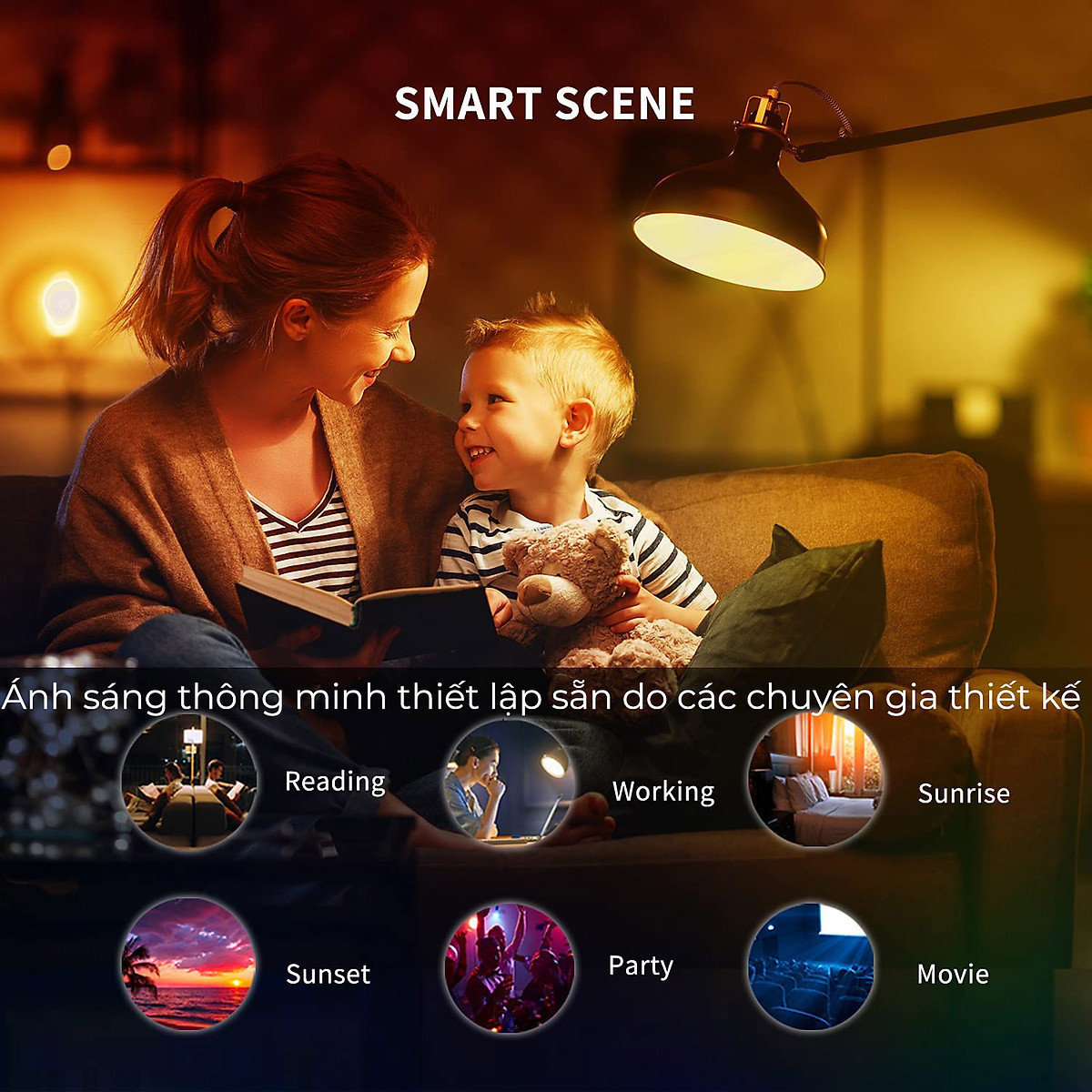 Bóng đèn Yeelight LED Bulb W3/ W4 Lite (E27) – đèn 16 triệu màu Bản Quốc Tế - Hàng Chính Hãng