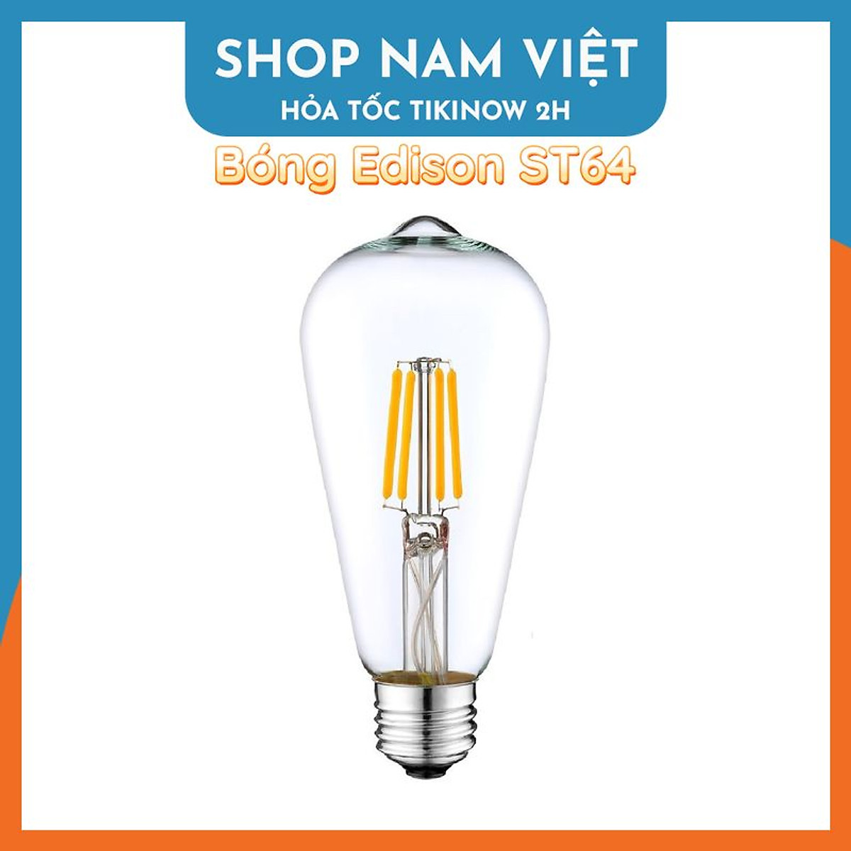 Bóng Đèn Led Bulb, Led Edison Đui E27 Các Loại - Hàng Chính Hãng NAVIVU