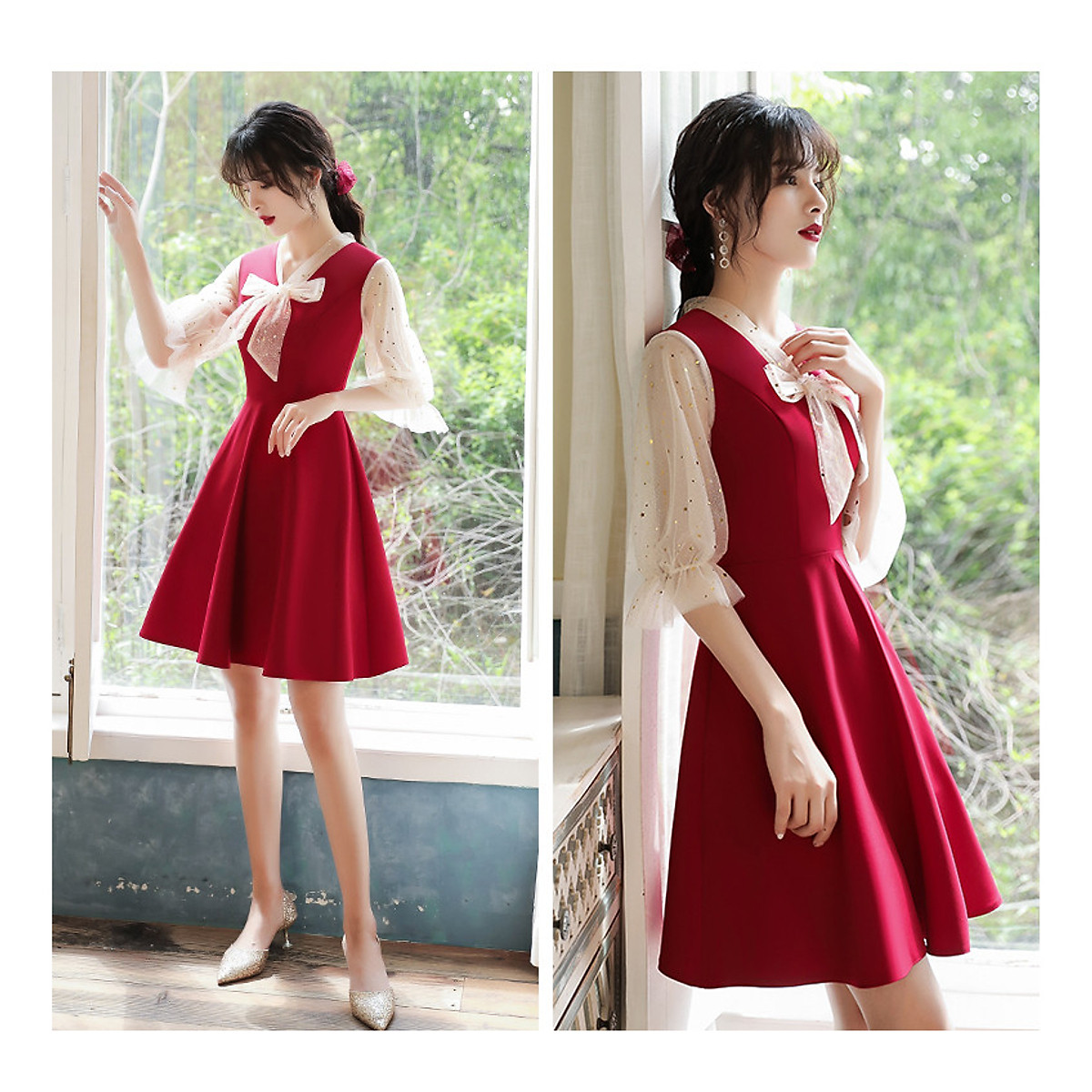 Các mẫu trang phục váy đầm dự tiệc cưới đơn giản sang trọng  Best Wedding