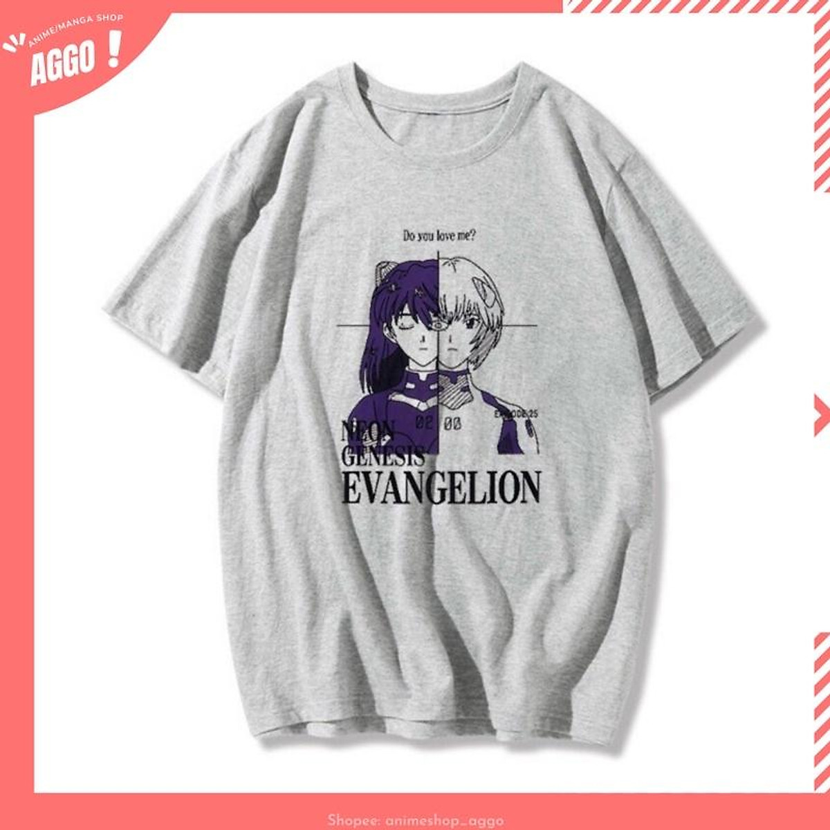 Áo thun Rei Ayanami