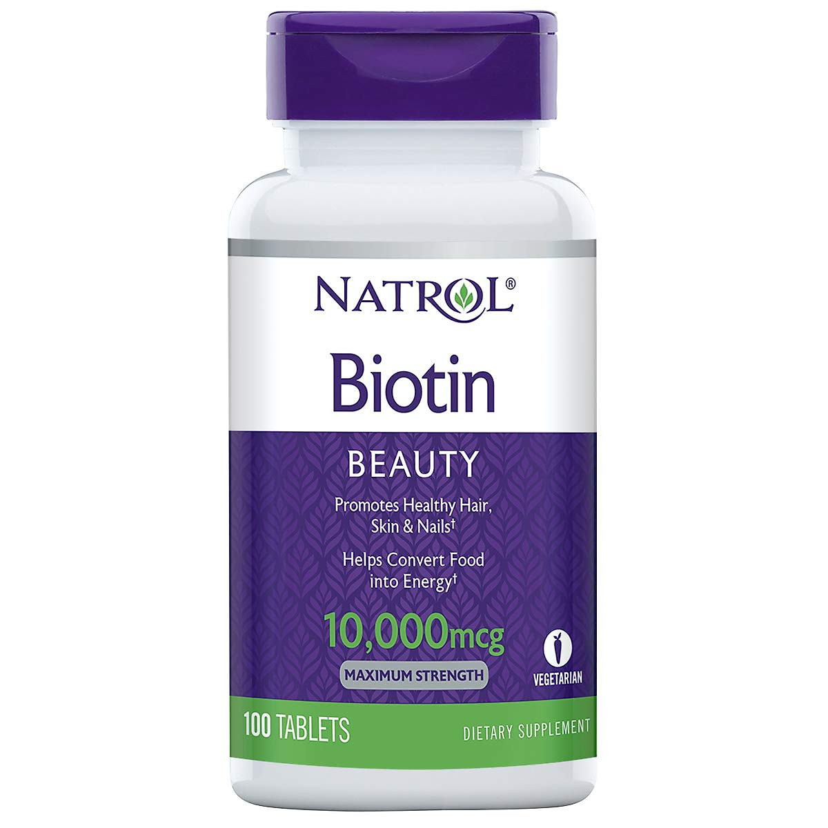 Biotin mọc tóc Natrol Beauty Mỹ hỗ trợ tóc mọc nhanh hơn, dày hơn, cho mái tóc khỏe mạnh, làn da rạng rỡ và móng tay chắc khỏe - QuaTangMe Extaste