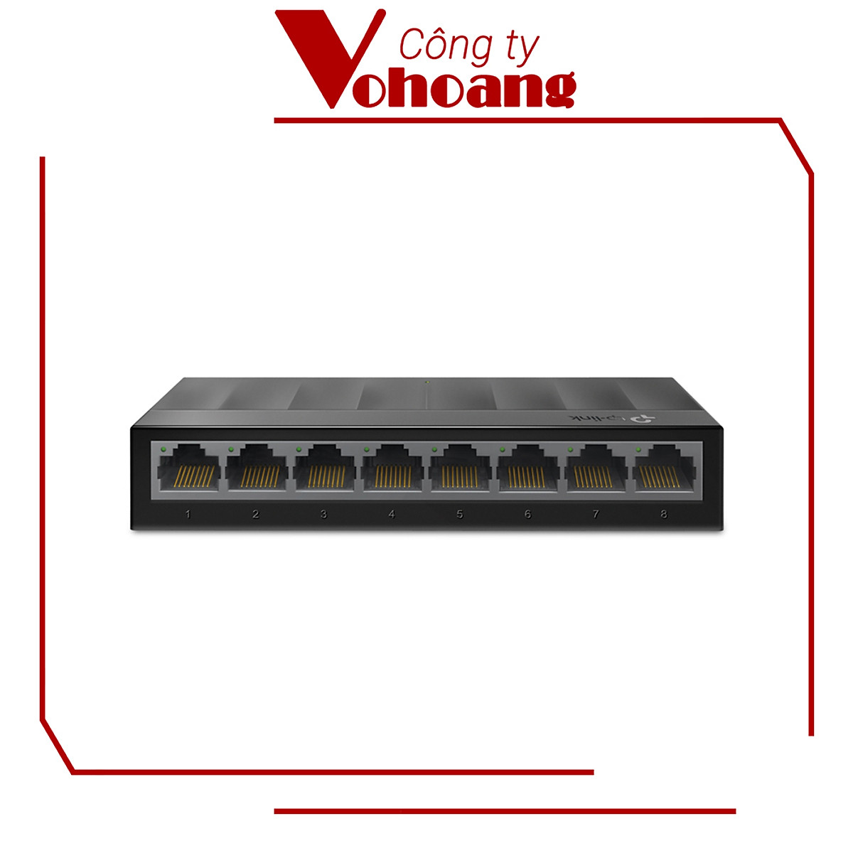 Bộ Chia Tín Hiệu Switch TP-Link LS1008G Để Bàn 8 Cổng 10/100/1000Mbps - Hàng Chính Hãng