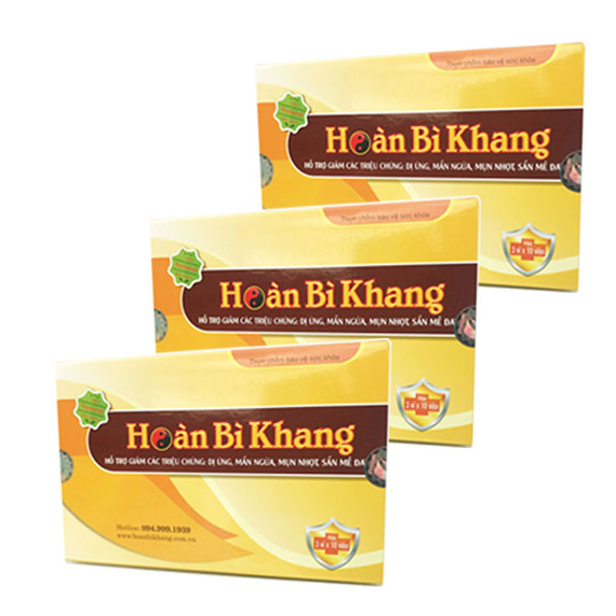 3 Thực phẩm thanh nhiệt Hoàn Bì Khang ( Dành cho người lớn )