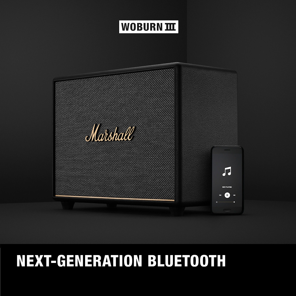 Loa Bluetooth Marshall Woburn III - Hàng chính hãng