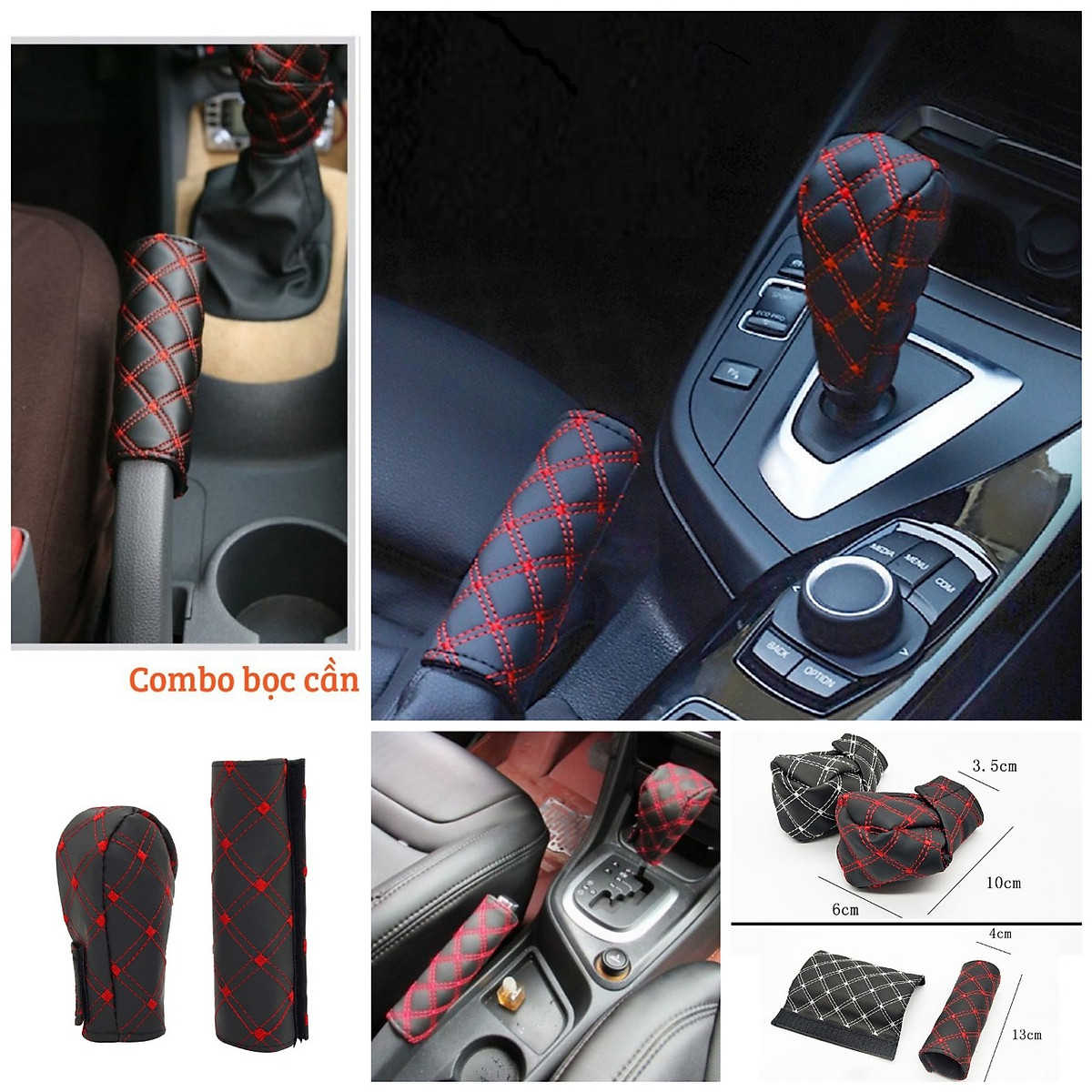 Mua Trọn bộ 2 cái bọc bảo vệ cần số tay phanh ô tô chống trượt loại dày đẹp hàng cao câp lắp các xe tại HoangTrung Shop Mua Trọn Bộ 2 Cái Bọc Bảo Vệ Cần Số Tay Phanh Ô Tô Chống Trượt Loại Dày Đẹp Hàng Cao Câp Lắp Các Xe Tại Hoangtrung Shop