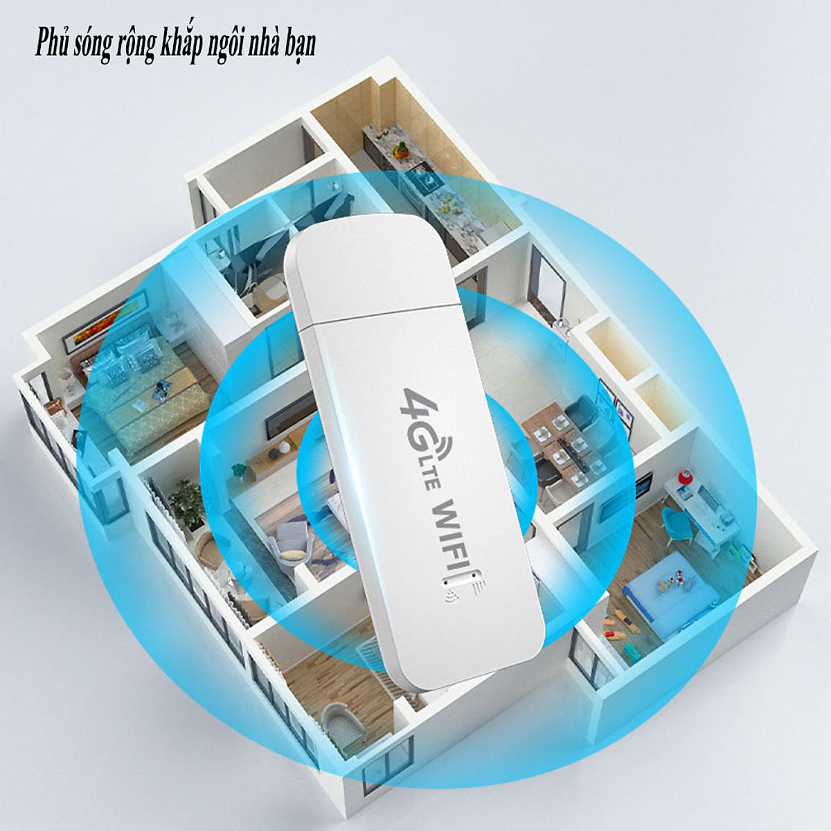 Bộ phát wifi từ sim 4G PIX-LINK USB Modem ,USB phát Wifi 4G LTE từ sim 4G, Dcom phát wifi di động tốc độ cao, phủ sóng rộng - Hàng chính hãng / Hàng nhập khẩu