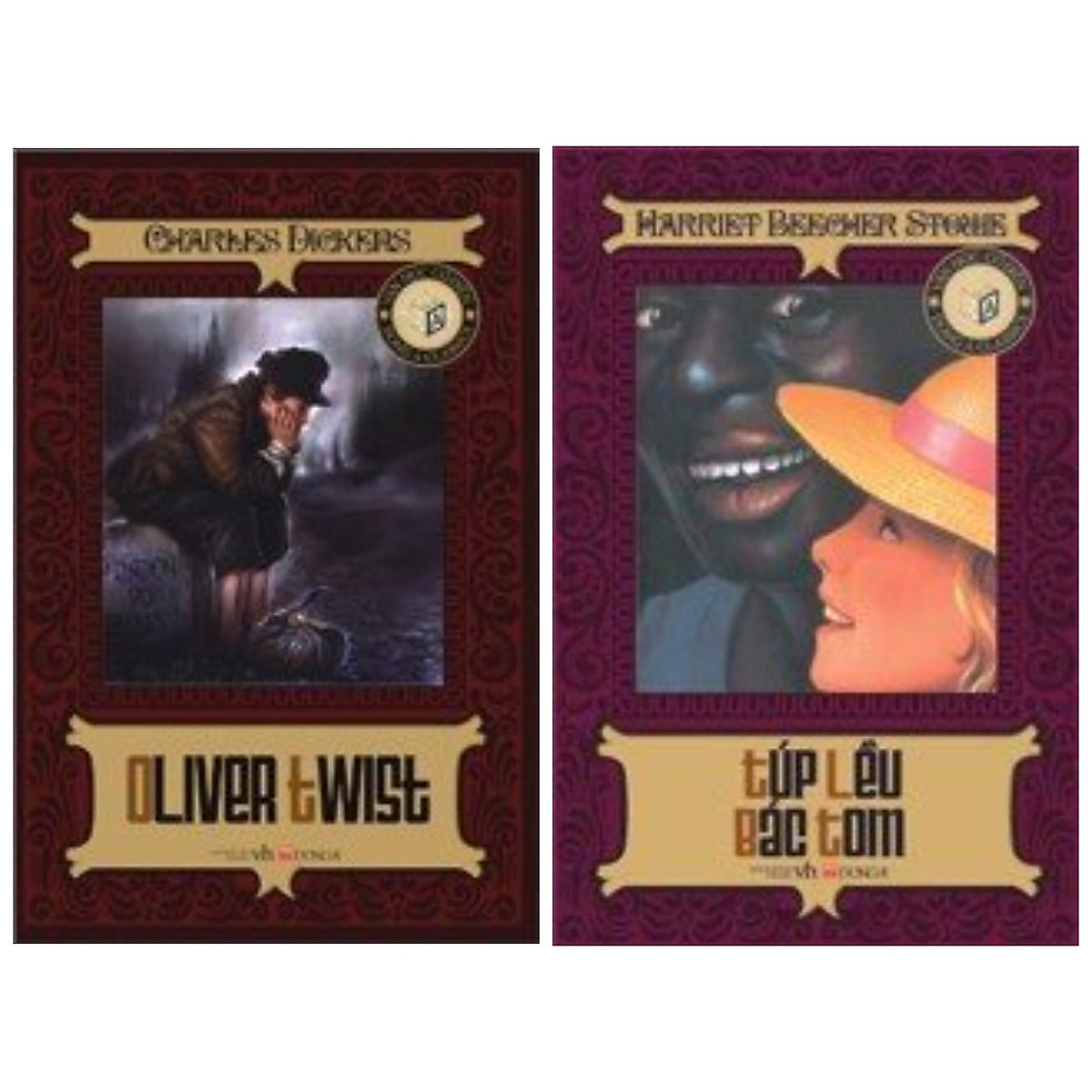 Combo tác phẩm văn học kinh điển: Oliver Twist + Túp Lều Bác Tom