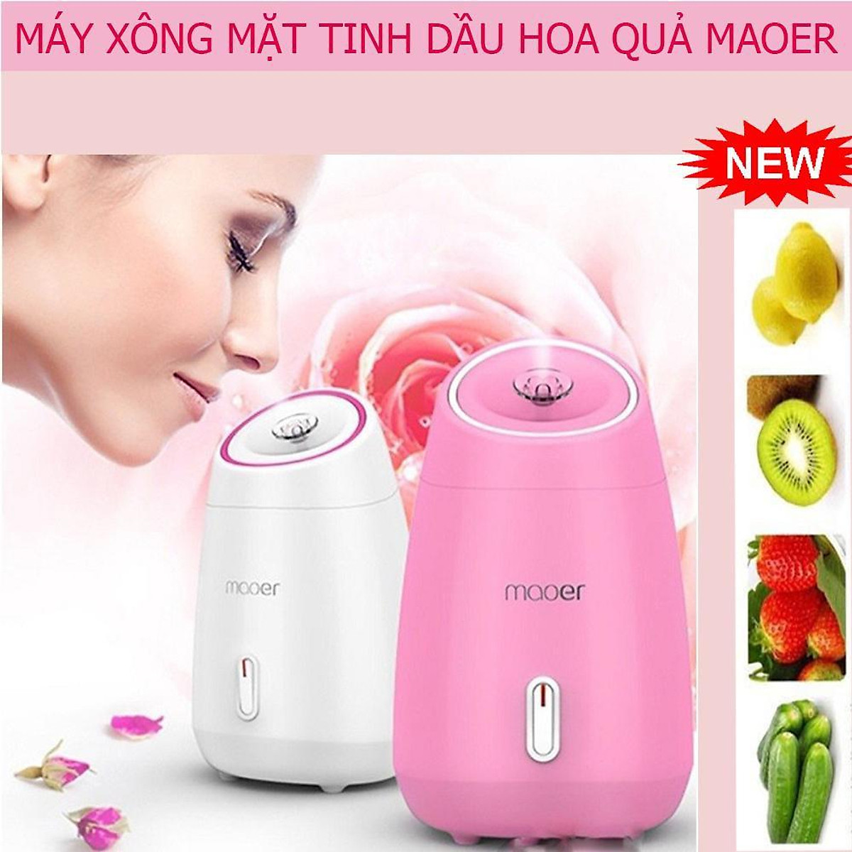 Máy xông hơi mặt hoa quả tươi Maoer - Đèn xông