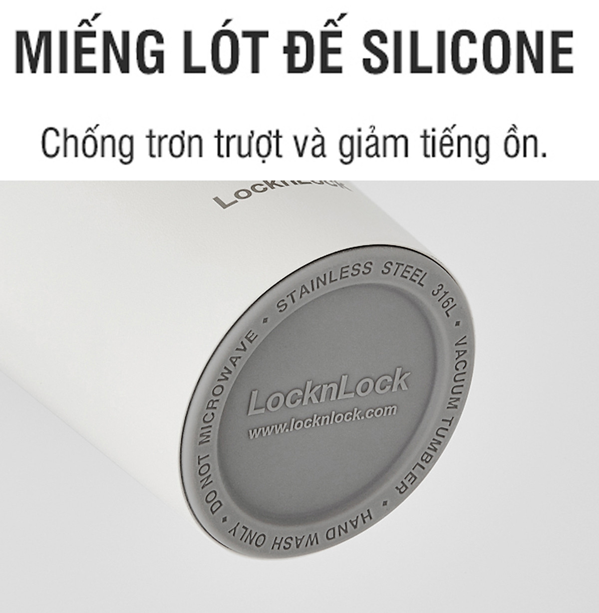 Bình Giữ Nhiệt Lock&Lock Energetic One-Touch Tumbler LHC3249 - 550ML