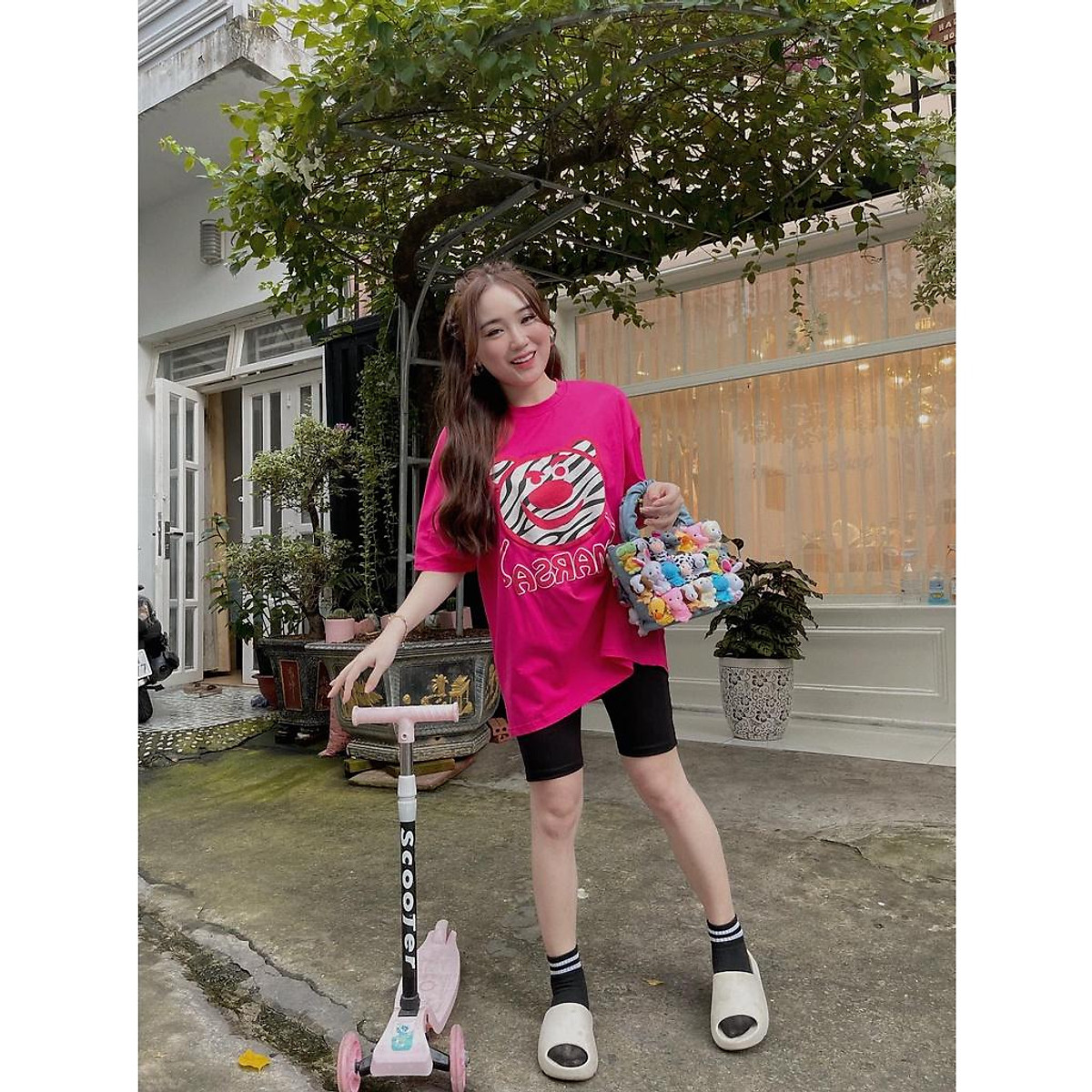 (Mua Lẻ hoặc Bộ) Áo Thun Phom Rộng/ Quần Thun Ôm Legging Ngố - BT FASHON (SE13)