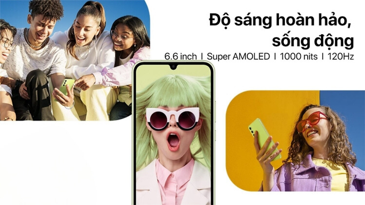 Điện thoại Samsung Galaxy A34 5G (8GB/256GB) - Đã kích hoạt bảo hành điện tử Hàng chính hãng